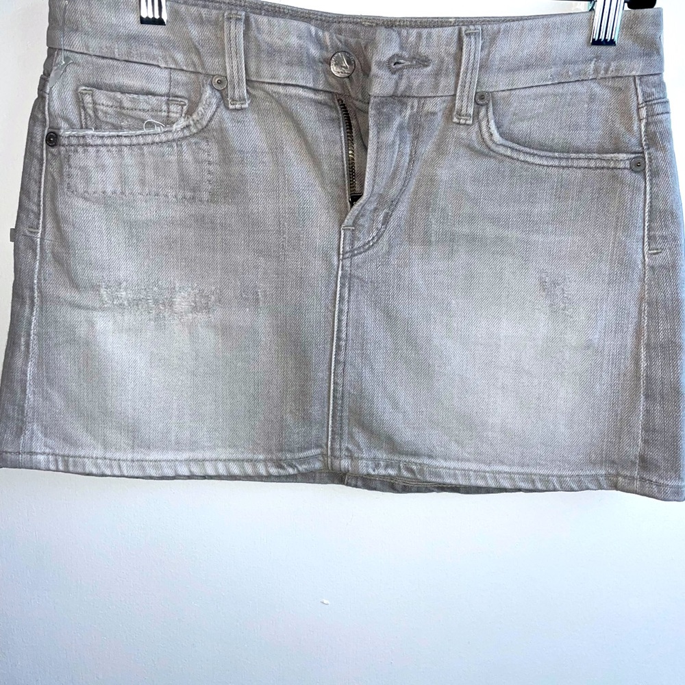 Citizens of Humanity Gray Denim skirt